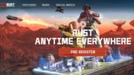 Official pre-registration page (Image via Facepunch Studios)